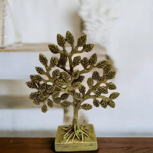 Brass Tree of Life | Auspicious Kalpavriksha tree | Gift | Housewarming gift | Home decor Aakrati