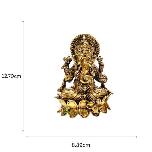 Ganesh Ji Statue of Brass| Lord Ganesh Idol Made By Aakrati| Home Improvement Items Aakrati
