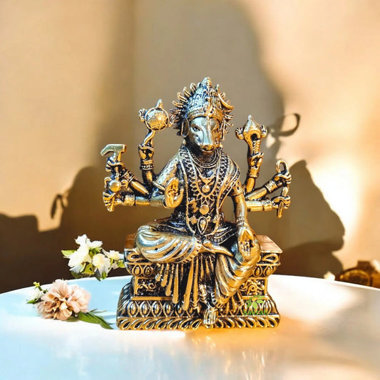 Brass Narasimha Statue for home and table decoration |God | |gift Items| Aakrati