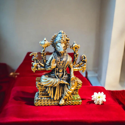 Brass Narasimha Statue for home and table decoration |God | |gift Items| Aakrati
