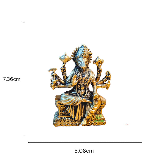 Brass Narasimha Statue for home and table decoration |God | |gift Items| Aakrati