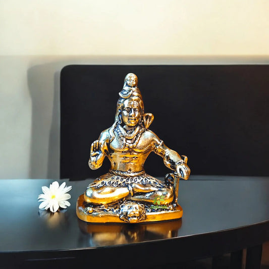 Lord Shiva Statue- Brass Metal Hand Crafted item for gift /Home/temple Aakrati