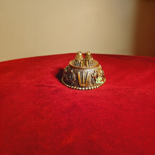 Brass Balaji Charan for pooja and temple decor |Diwali Gift| |Temple decor