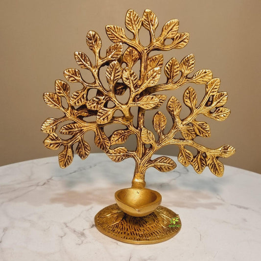 Brass Tree with Lamp for home decoration |Gift items| |Table decoration|