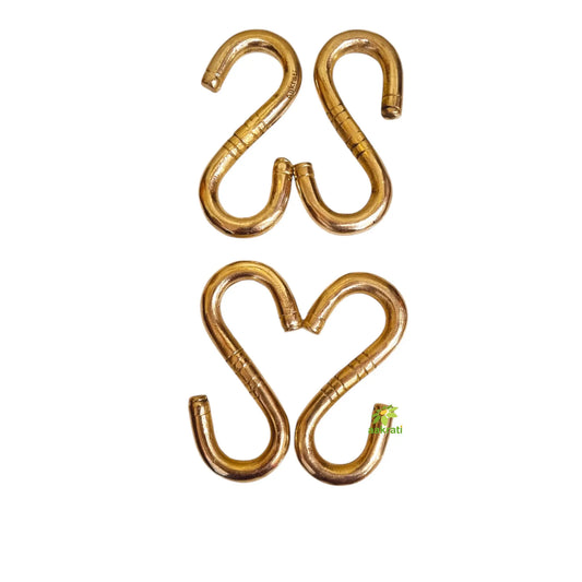 Brass swing chain set accessories-Elegant Antique Home decor (Yellow 3.5 inch) Aakrati