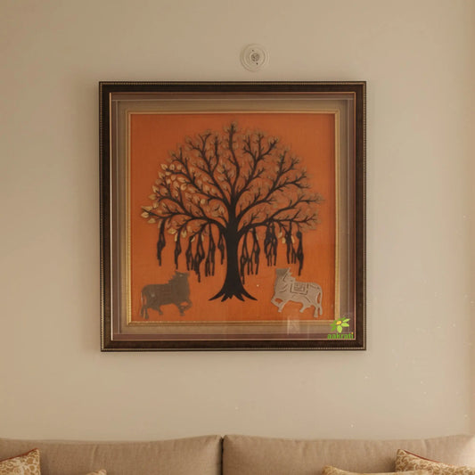 Wall Hanging Tree Frame for Home Décor | Perfect for Wall | Living Room Wall Art | Gift for Family & Housewarming