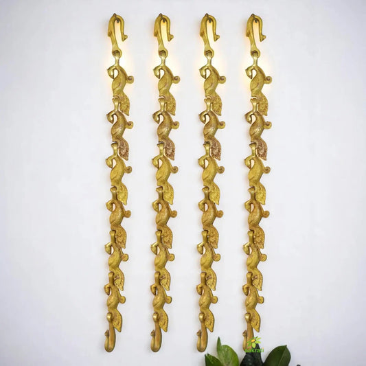 Elegant Brass Swing Chain for Luxury Home Decor | A Stylish Decor Essential | Decorative Brass Swing Chain ( Yellow, 90 inch) Aakrati