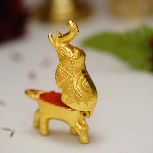 Aakrati Elephant Shaped Box For Small Storage Figurine Aakrati