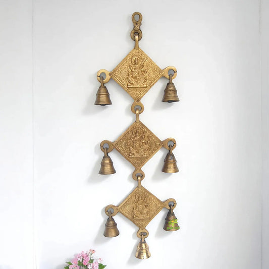 Religious symbol wind chims hanging bells Aakrati