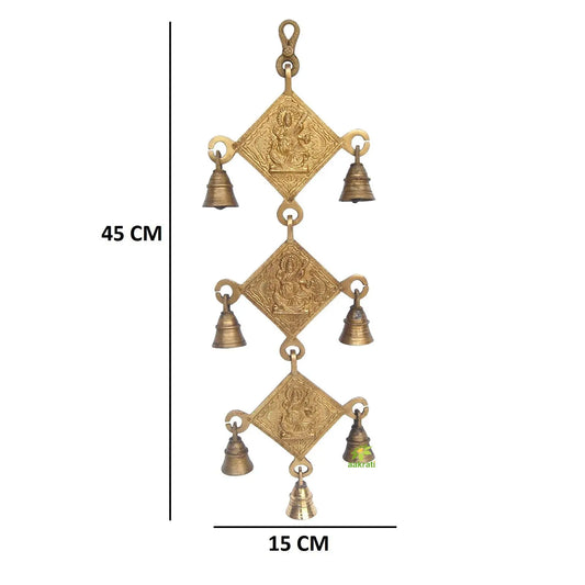 Religious symbol wind chims hanging bells Aakrati