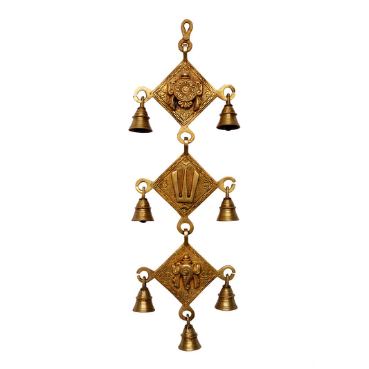 Shankh Chakra Namah Wall Hanging