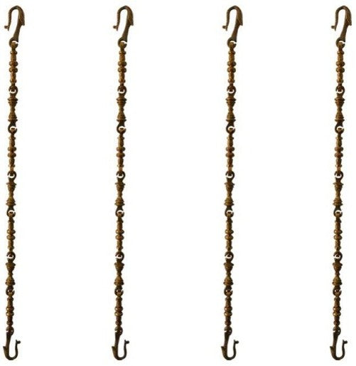 Luxury Brass Swing Chain | Perfect for Home Garden & Indoor Decor | Brass Home Swing Chain ( Yellow, 90 inch) Aakrati