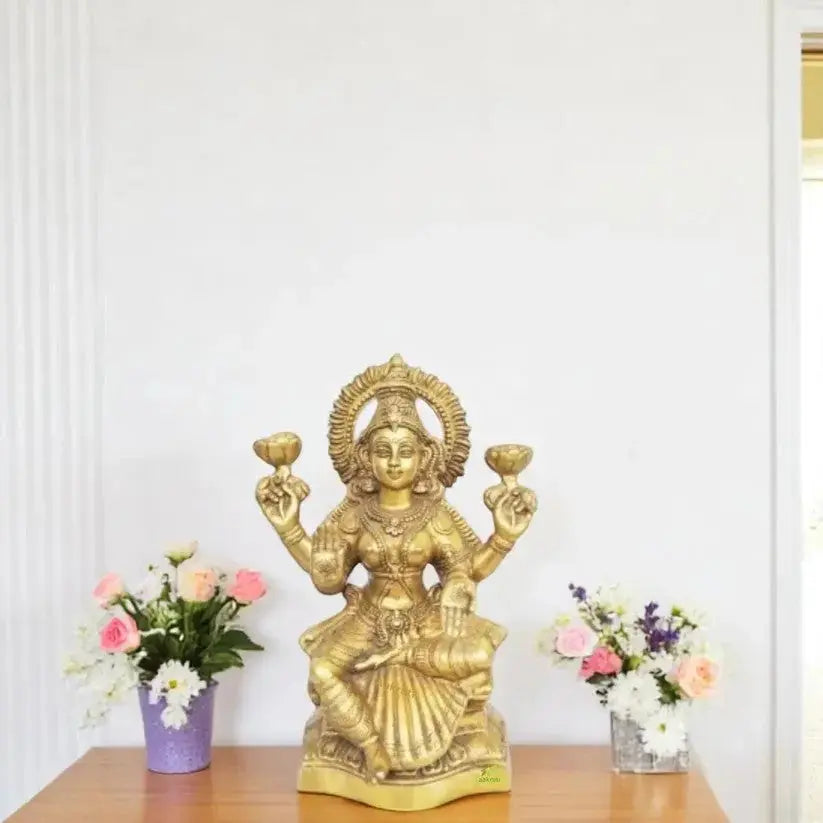 “Luxury Spiritual Decor: Why Brass Laxmi Idols Are a Must-Have for Modern Homes”