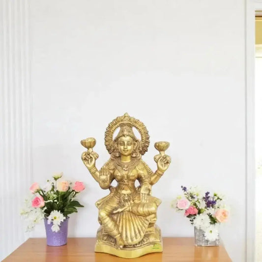 “Luxury Spiritual Decor: Why Brass Laxmi Idols Are a Must-Have for Modern Homes”