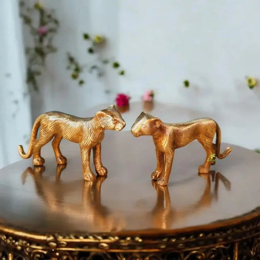 The Meaning Behind Brass Tiger Pair Figurines in Modern Luxury Interiors