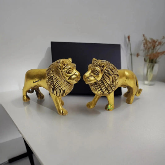 Best Ways to Style a Pair of Brass Lion Figurines in Luxury Homes
