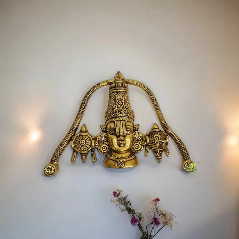 How a Brass Shankh Chakra Tirupati Balaji Figurine Brings Serenity & Luxury to Your Space