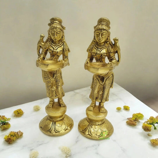 Why Brass Deepak Figurines Are Essential for Peaceful Luxury Interiors