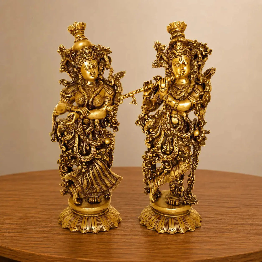 Why Spiritual Luxury Lovers Prefer Brass Radha Krishna Figurines for Home Styling Ashopi