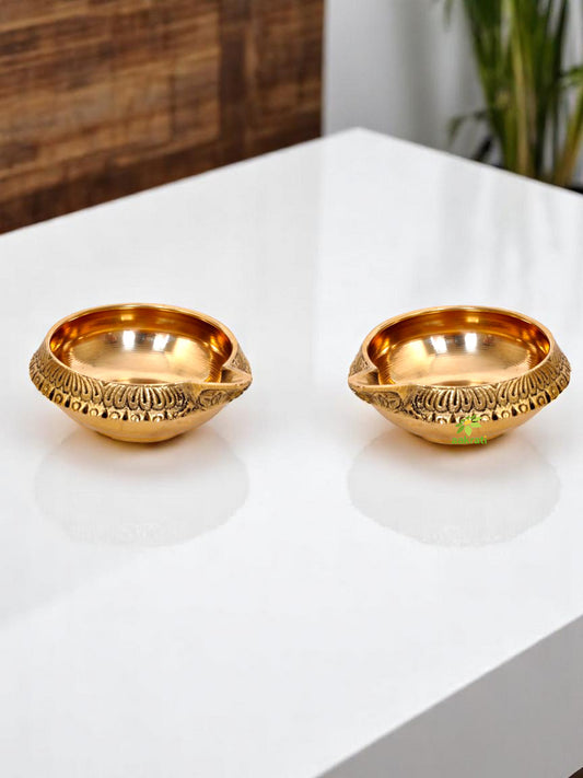 Kuber Diya - Diwali Oil Diya Festival Gift Item Set of 2