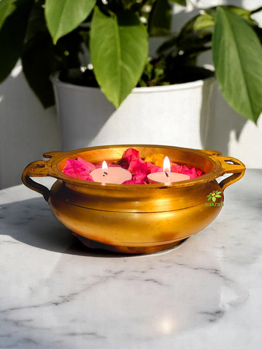 Urli made metal Indian Handicraft By Aakrati