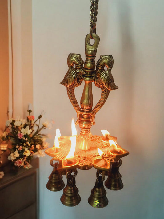 Aakrati Brass Hanging Diya