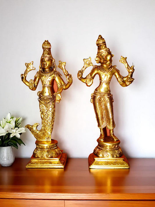 Dasavtaar Statue of Brass