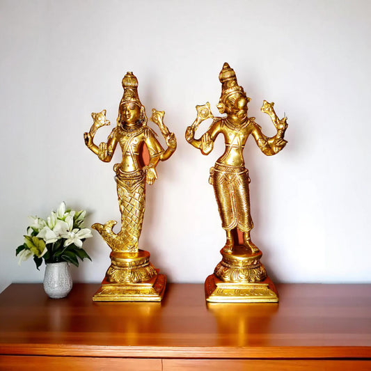 Dasavtaar Statue of Brass