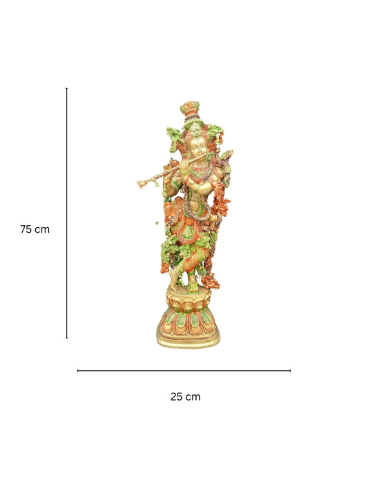 Krishna Statue Hare Krishna Statue God of Lover Anniversary Gift Temple Home Pooja Decor Gift