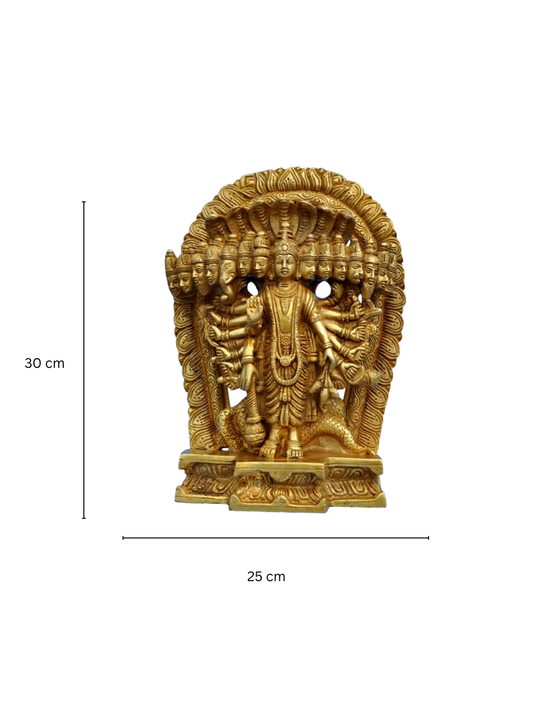 Lord Vishvaroop Brass Statue