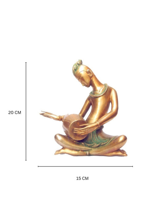 Brass Musician With Drummer/Dholak