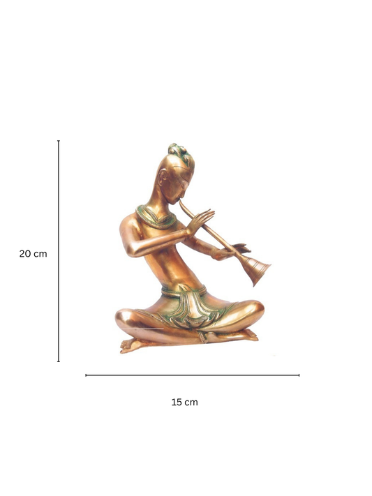 Brass Musician with Shehnai