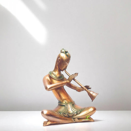Brass Musician with Shehnai