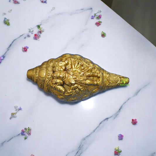 Aakrati Designer Conch of Lord Hanuman With five face