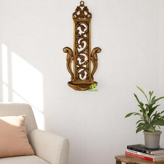 Wall Decor Candle Stand/Oil lamp by Aakrati
