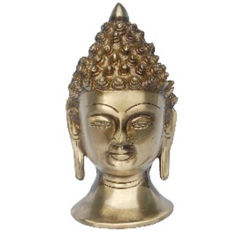 Decorative Brass Buddha Head | Home Decor | Brass Buddha Idol