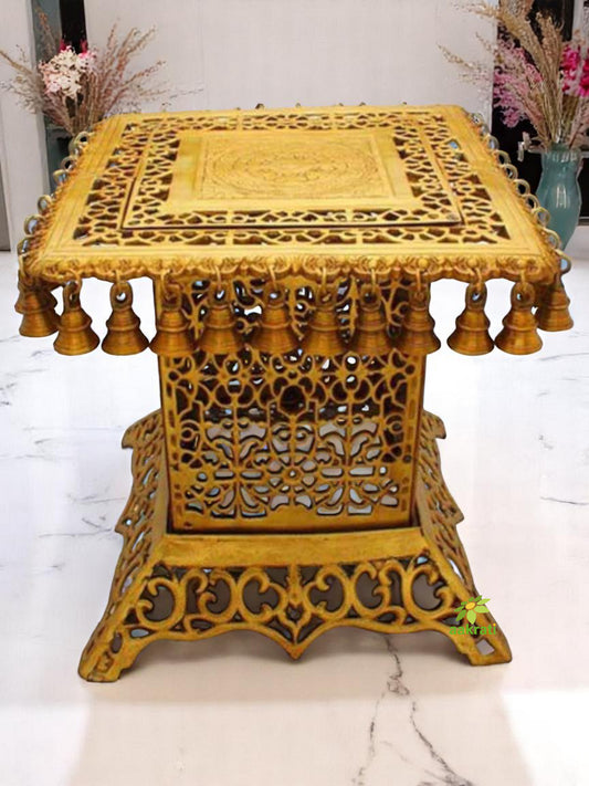 Brass Table Furniture for home decor height 15 inch
