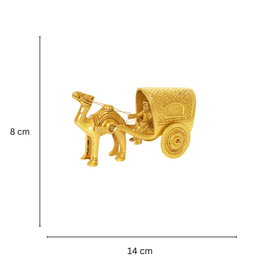 Unique Camel Cart made of Brass