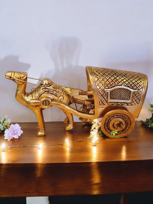 Unique Camel Cart made of Brass