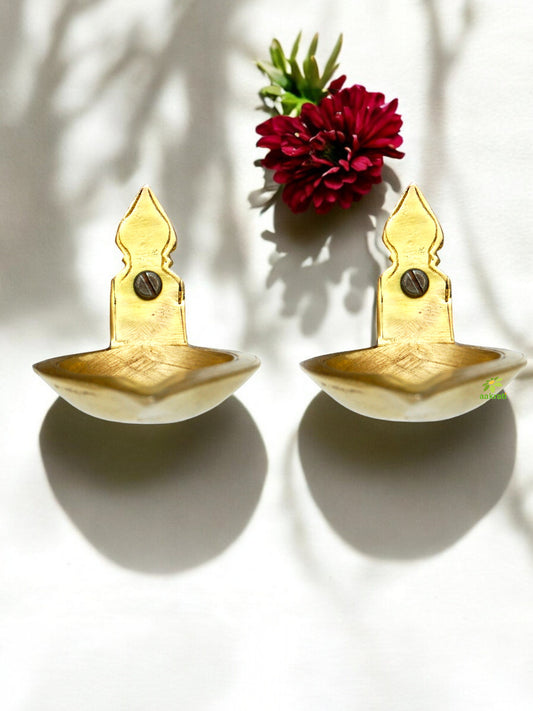 Brass Wall Deepak Yellow finishing for wall decoration