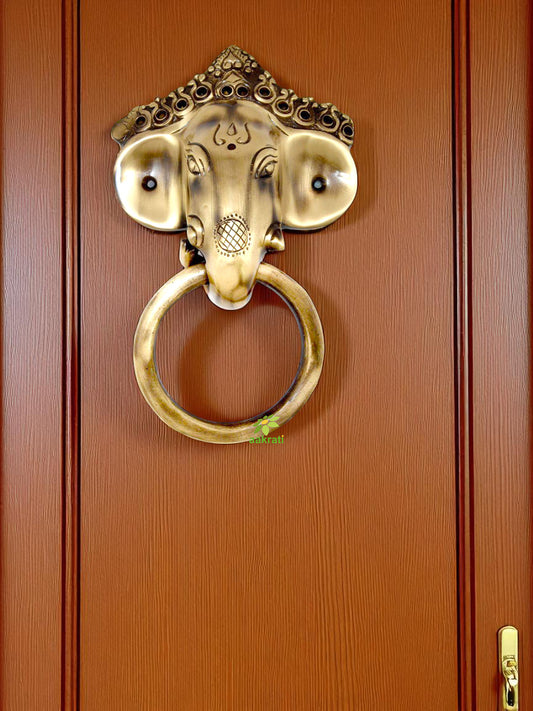 Designer Brass Elephnat Royal Door Knocker