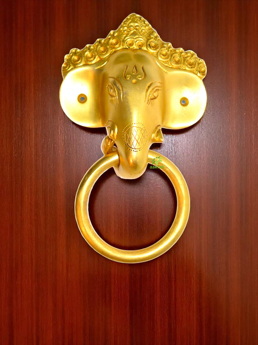 Designer Brass Elephant Royal Door Knocker