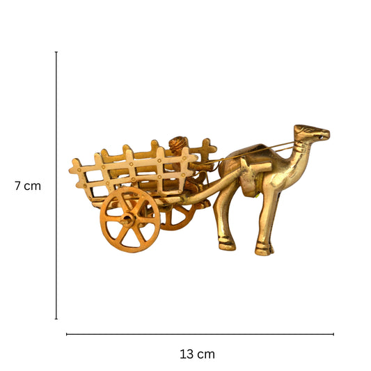 Camel Cart of Brass