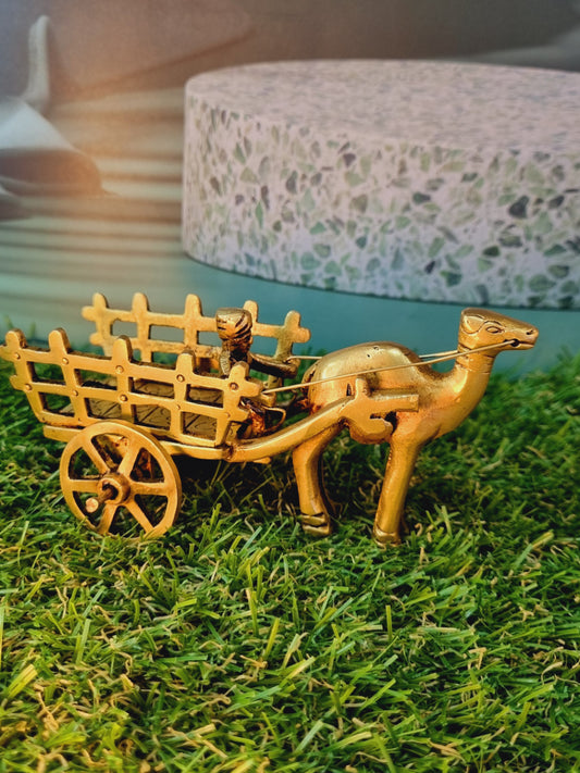 Camel Cart of Brass