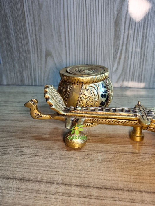 Aakrati Sitar and Tabla Dugi Set Statue