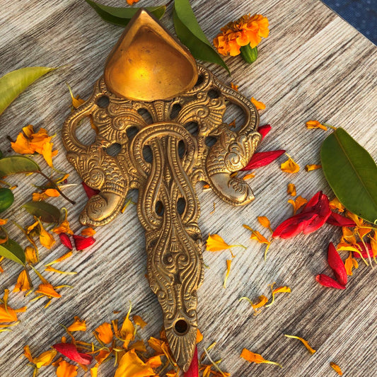 Brass Wall Deepak