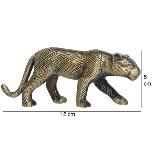 Stunning Pair of Sculpture of Brass metal Animal - Decorative Statue in Antique Finish for Table Decor for your Home & Office Decoration