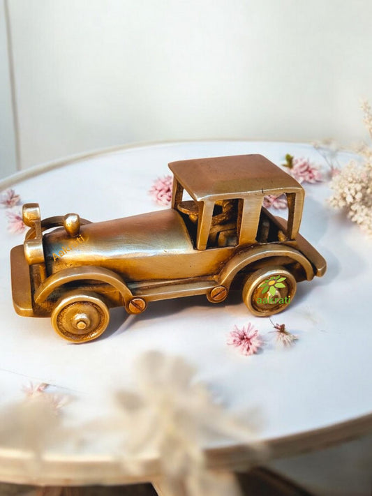 Aakrati Brass Vintage Model Car for Home Decoration Car Collection Children Toys Toys Car Model - Home Decoration - Home Decor Handicrafts | Home Decor | Home D