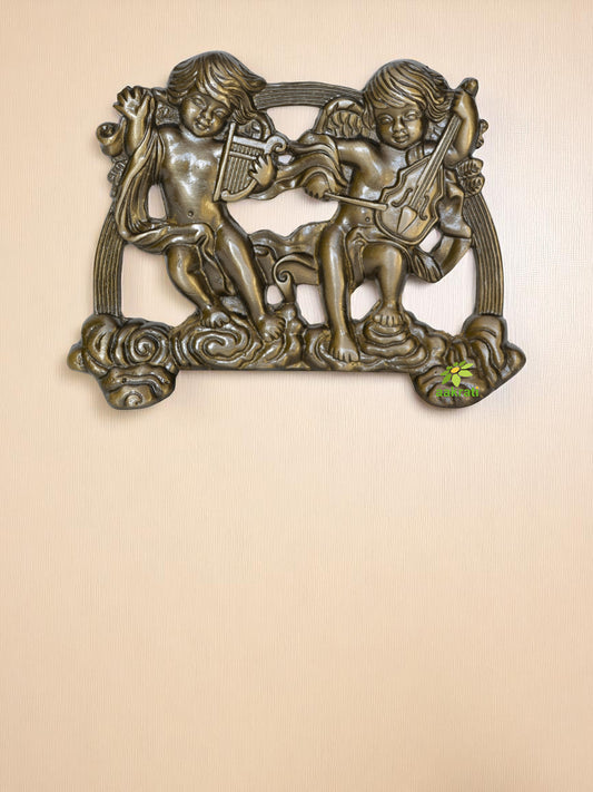 Little Cupids Plate Made Of Aluminium For Wall Decoration Wall Hanging And Home Decoration