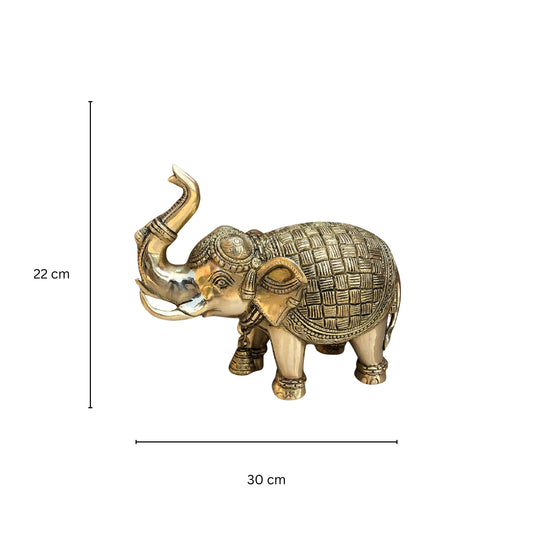 Metal statue made in brass for home and office decor best for gift